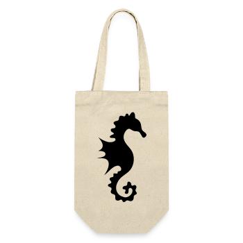 un hippocampe - Sac à bouteille - nature - Devant