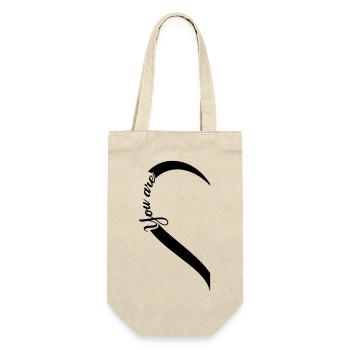 YOU ARE MINE - Gift Bag for Bottles - nature - Front