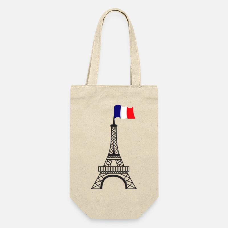 Eiffel Tower - Gift Bag for Bottles - nature