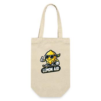 Lemon Aid - Gift Bag for Bottles - nature - Front
