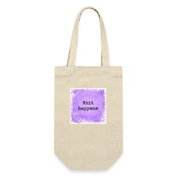 Shit happens - Gift Bag for Bottles - nature - Front