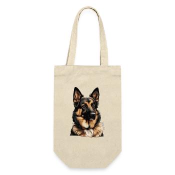 chien de berger - Sac à bouteille - nature - Devant