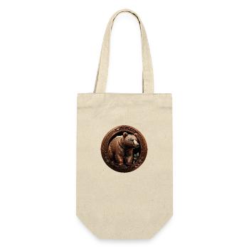 L’ours de bronze - Sac à bouteille - nature - Devant