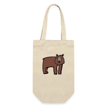 Ours - Sac à bouteille - nature - Devant
