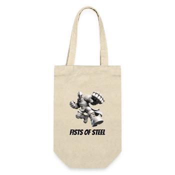 Fists of Steel - Gift Bag for Bottles - nature - Front