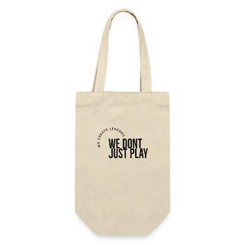 we dont just play black - Gift Bag for Bottles - nature - Front