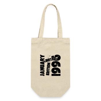 JANUARY 1996 LIMITED EDITION - Gift Bag for Bottles - nature - Front