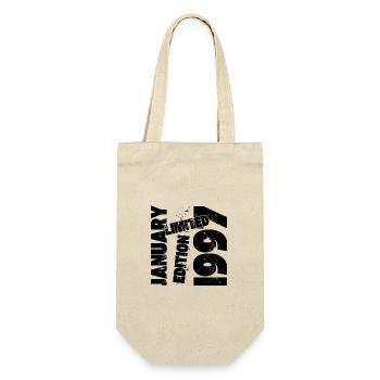 JANUARY 1997 LIMITED EDITION - Gift Bag for Bottles - nature - Front