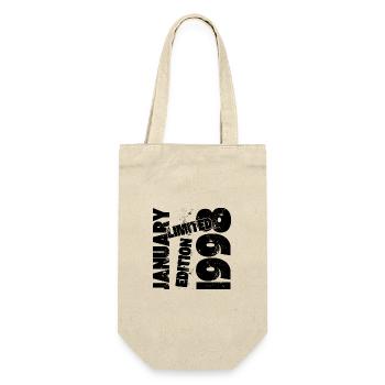 JANVIER 1998 LIMITED EDITION - Sac à bouteille - nature - Devant