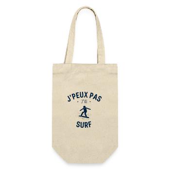 J Peux Pas J Ai Surf - Sac à bouteille - nature - Devant