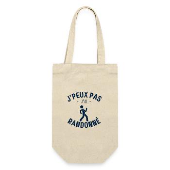 J Peux Pas J Ai Randonné - Sac à bouteille - nature - Devant