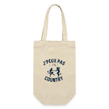 J peux pas j ai Country - Sac à bouteille - nature - Devant