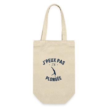 J peux pas j ai Plongée - Sac à bouteille - nature - Devant