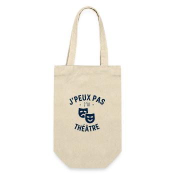 J peux pas j ai Théâtre - Sac à bouteille - nature - Devant