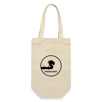 Dragon Boat Chinese Dragon Boat Crew Paddling - Gift Bag for Bottles - nature - Front