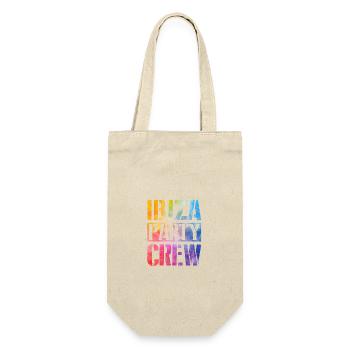 Ibiza Party Crew - Gift Bag for Bottles - nature - Front