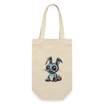 Lapin Halloween Bande dessinée Drôle - Sac à bouteille - nature - Devant