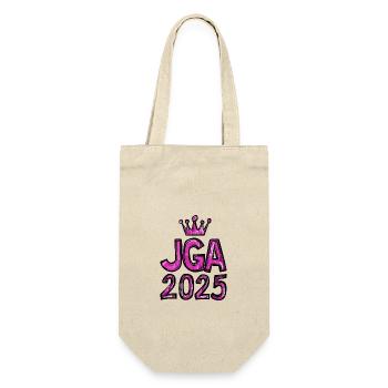 Bachelorette Party 2025 - Gift Bag for Bottles - nature - Front