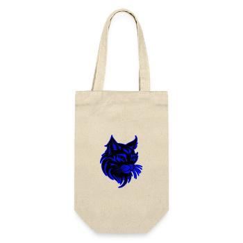 Cat Animal Portrait - Gift Bag for Bottles - nature - Front