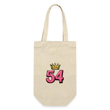 54 Number Crown - Gift Bag for Bottles - nature - Front