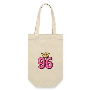 96 Nombre Couronne - Sac à bouteille - nature - Devant