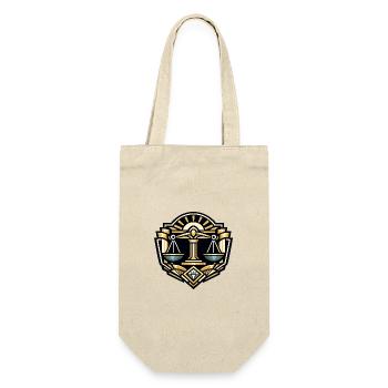 Golden Scales of Justice - Gift Bag for Bottles - nature - Front
