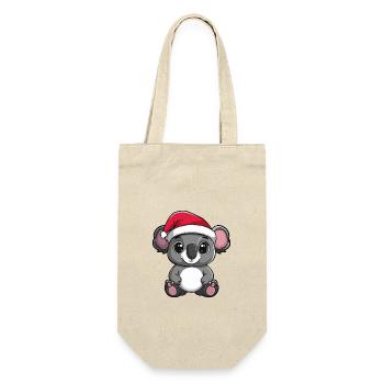 Koala Noël mignon - Sac à bouteille - nature - Devant