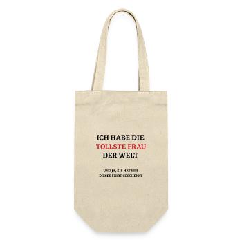 T-shirt citation humoristique - Sac à bouteille - nature - Devant