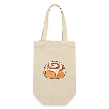 Cinnamon Roll - Geschenkbeutel für Flaschen - Natur - Vorne