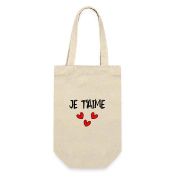 MAMAN. FÊTE DES MÈRES. BONNE FÊTE MAMAN. FÊTE - Sac à bouteille - nature - Devant