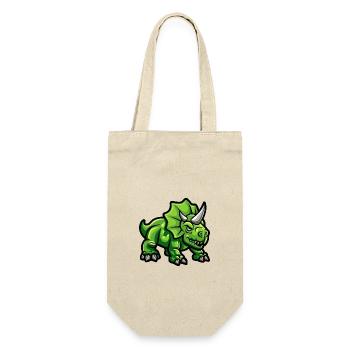Dinosaur triceratops Comic - Gift Bag for Bottles - nature - Front