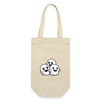 Ghosts Halloween Cute Baby - Gift Bag for Bottles - nature - Front