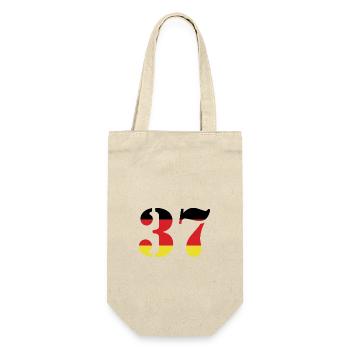37 Numéro Jersey Allemagne - Sac à bouteille - nature - Devant
