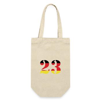 23 Numéro Jersey Allemagne - Sac à bouteille - nature - Devant