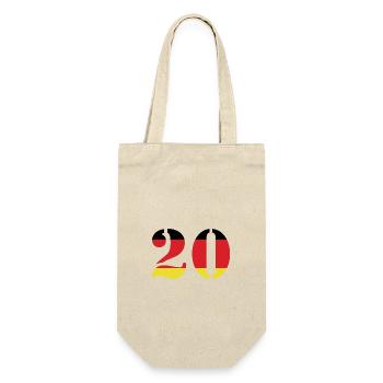 20 Numéro Jersey Allemagne - Sac à bouteille - nature - Devant