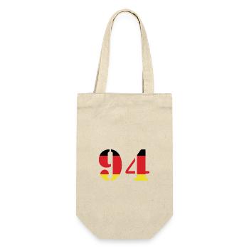 94 Numéro Jersey Allemagne - Sac à bouteille - nature - Devant