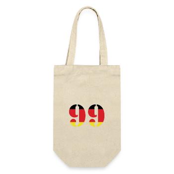 99 Numéro Jersey Allemagne - Sac à bouteille - nature - Devant