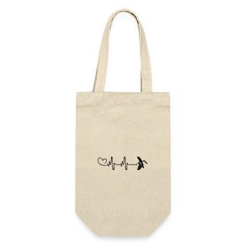 Banana Pulse Heart - Gift Bag for Bottles - nature - Front