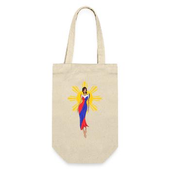 Philippines Drapeau philippin Filipiniana I Cadeau - Sac à bouteille - nature - Devant