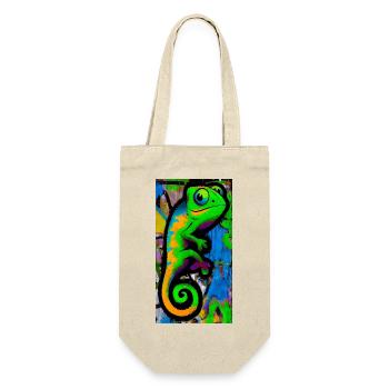 chameleon - Gift Bag for Bottles - nature - Front