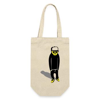 emo - Geschenkbeutel für Flaschen - Natur - Vorne