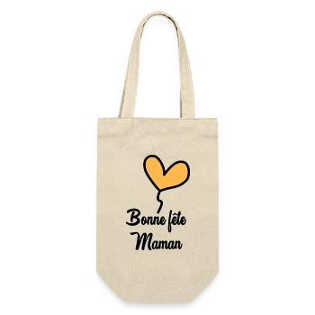 BONNE FÊTE MAMAN - Sac à bouteille - nature - Devant