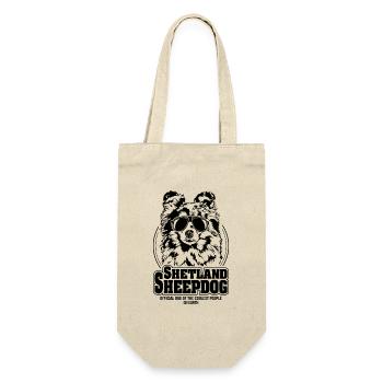 SHETLAND SHEEPDOG les gens les plus cool les chiens disent - Sac à bouteille - nature - Devant