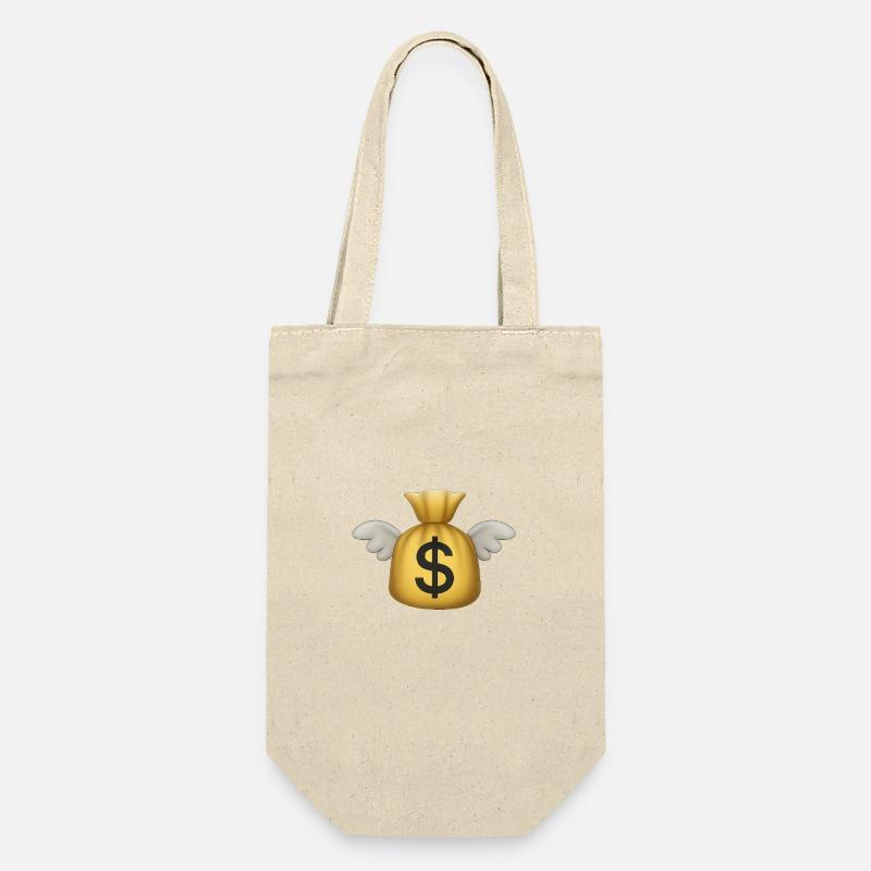 Money Fly - Gift Bag for Bottles - nature