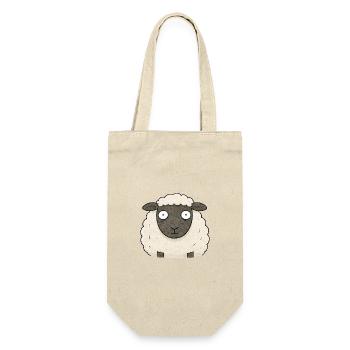 TINY ACTIVISTS | Sheep - Gift Bag for Bottles - nature - Front