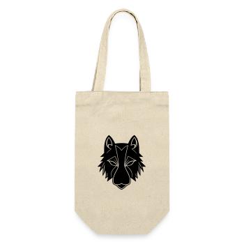 Loup - Sac à bouteille - nature - Devant
