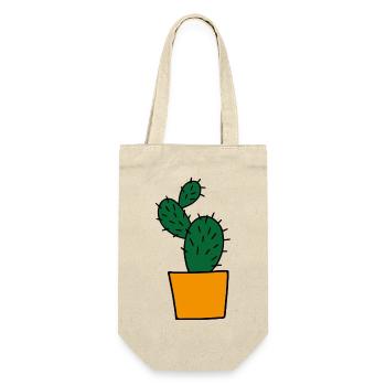 Cactus - Gift Bag for Bottles - nature - Front