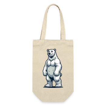 Ours blanc - Sac à bouteille - nature - Devant
