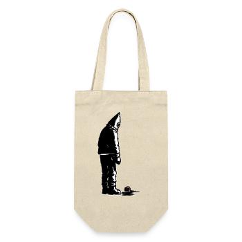 Coffeenaut Black and White Space Explorer - Geschenkbeutel für Flaschen - Natur - Vorne