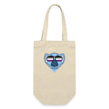 Asexuel Lgbt Koala Asexualité - Sac à bouteille - nature - Devant